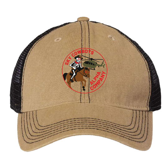 A Co, 1-114 AVN S&S Sky Cowboys Embroidered Hats