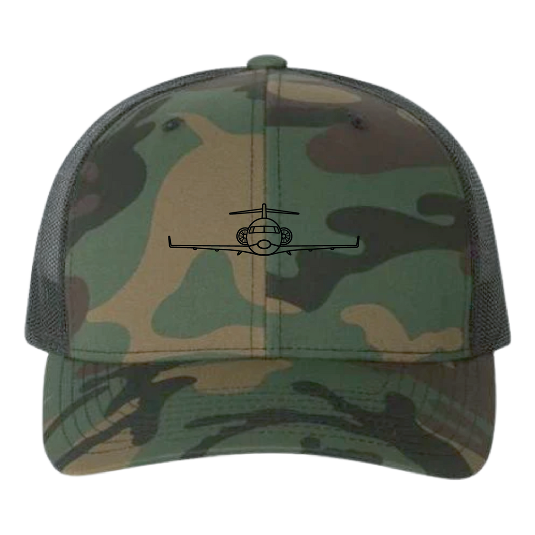 A Co, 15th MI BN (AE) "Sitting Ducks" Embroidered Hats