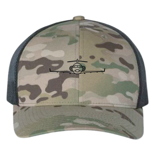 A Co, 15th MI BN (AE) "Sitting Ducks" Embroidered Hats