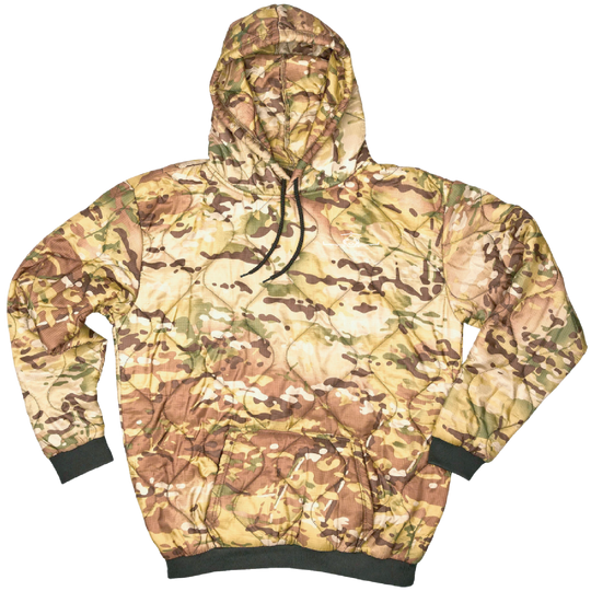 Woobie Hoodie — A Co, 15th MI BN (AE) "Sitting Ducks" Embroidery