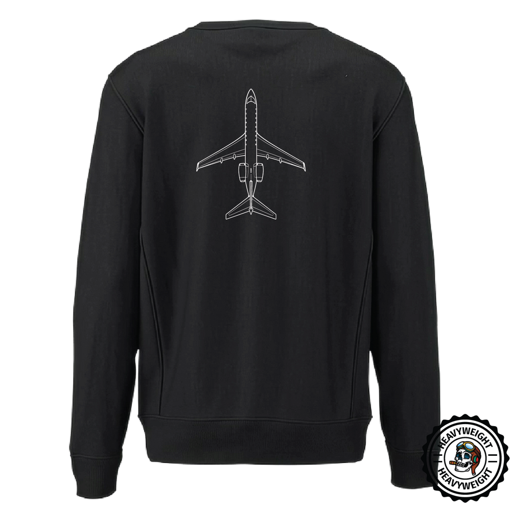 A Co, 15th MI BN (AE) Sitting Ducks Heavyweight Crewneck Sweatshirt