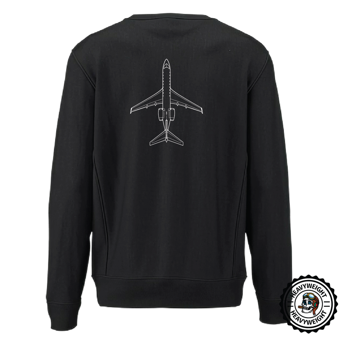 A Co, 15th MI BN (AE) Sitting Ducks Heavyweight Crewneck Sweatshirt