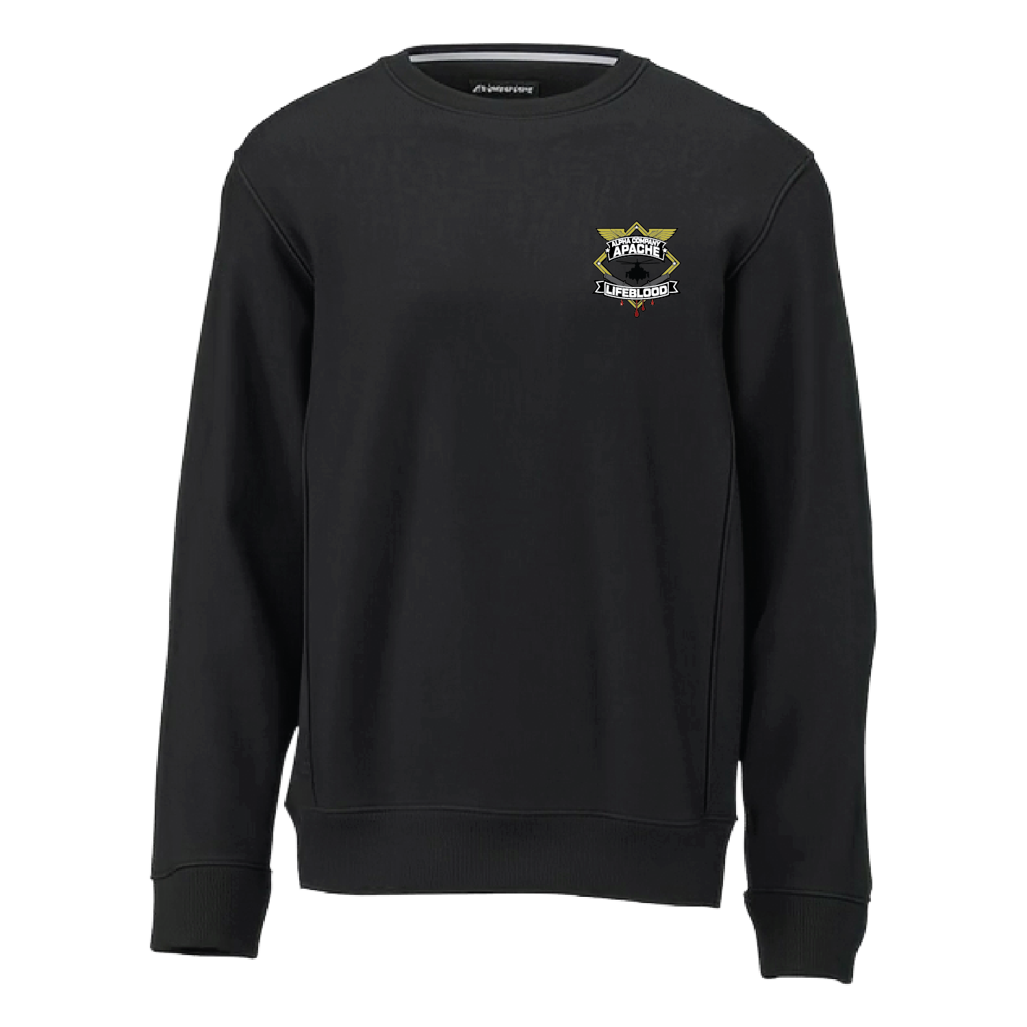 aco96thasblifeblood_Embroidery Apparel Mockups_{unit}_heavyweightcrewneck_black_embroidered_front.png