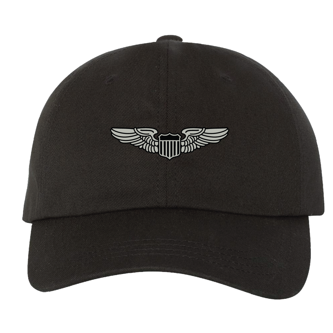 Air Force Basic Pilot Wings Badge Hat