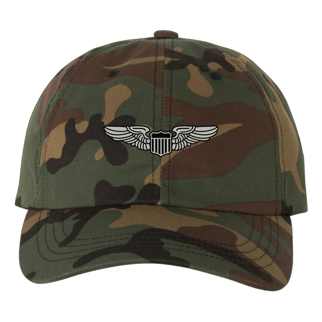 Air Force Basic Pilot Wings Badge Hat