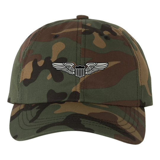 Air Force Basic Pilot Wings Badge Hat