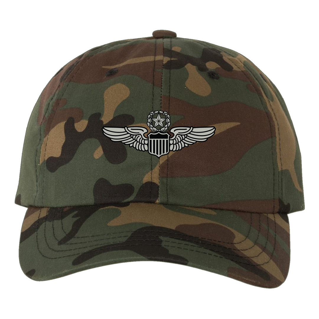Air Force Command Pilot Wings Badge Hat