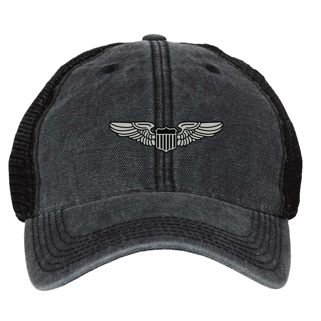 Air Force Basic Pilot Wings Badge Hat