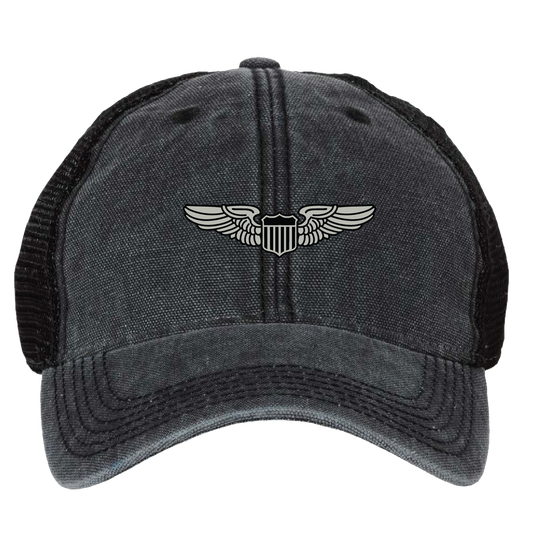 Air Force Basic Pilot Wings Badge Hat