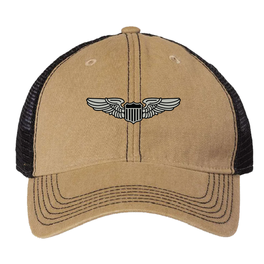 Air Force Basic Pilot Wings Badge Hat