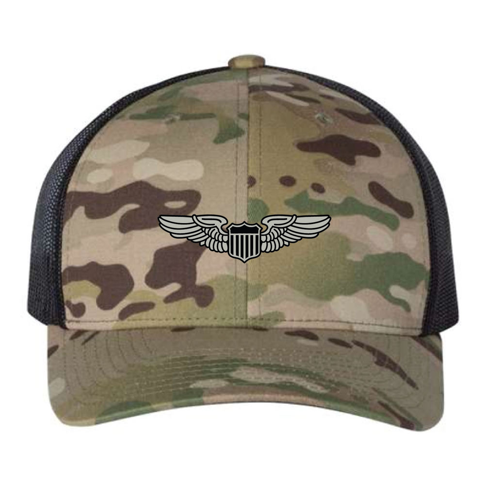 Air Force Basic Pilot Wings Badge Hat