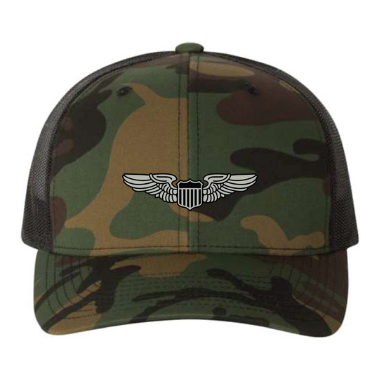 Air Force Basic Pilot Wings Badge Hat