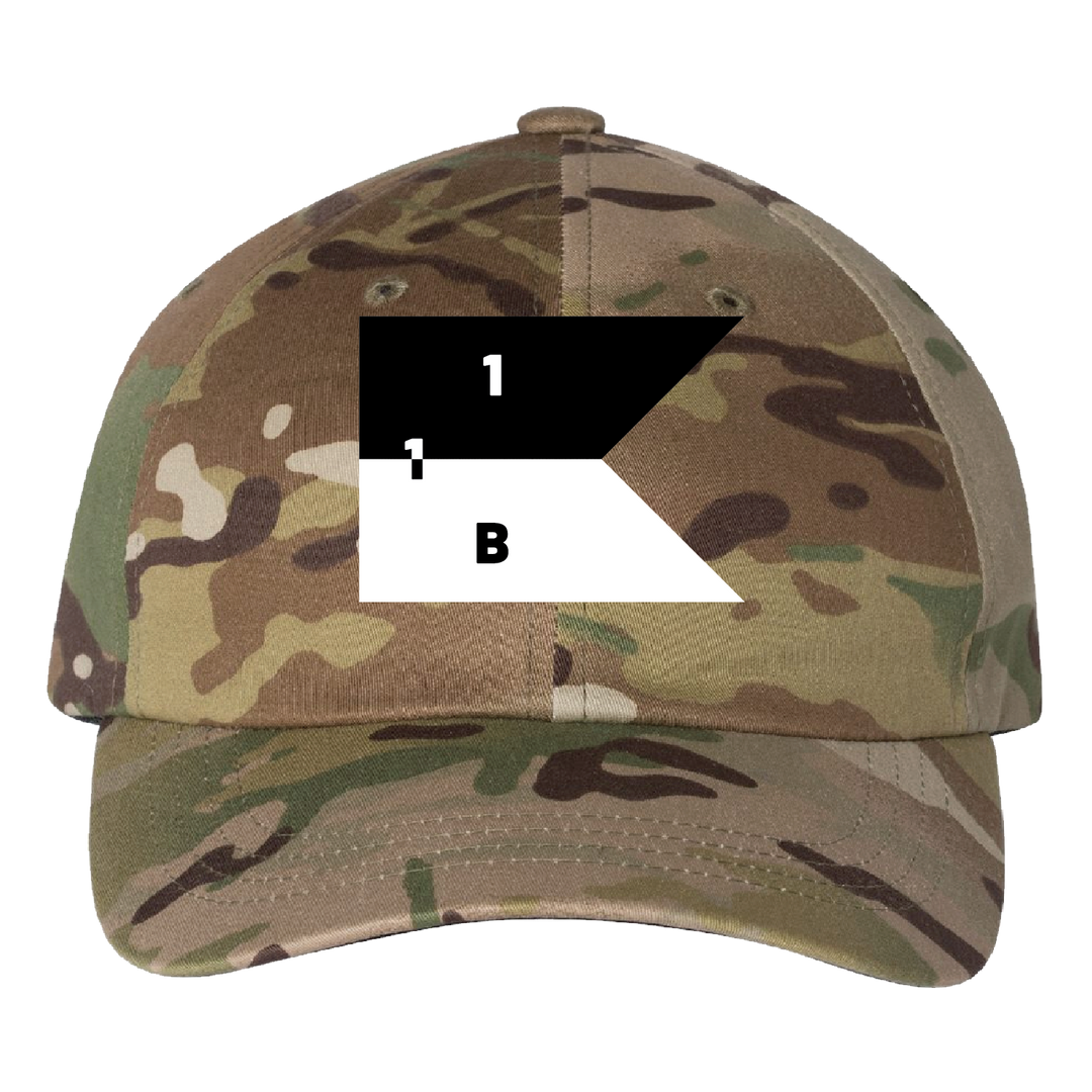 B Co, 1-1 AB "Wolfpack" Embroidered Hats