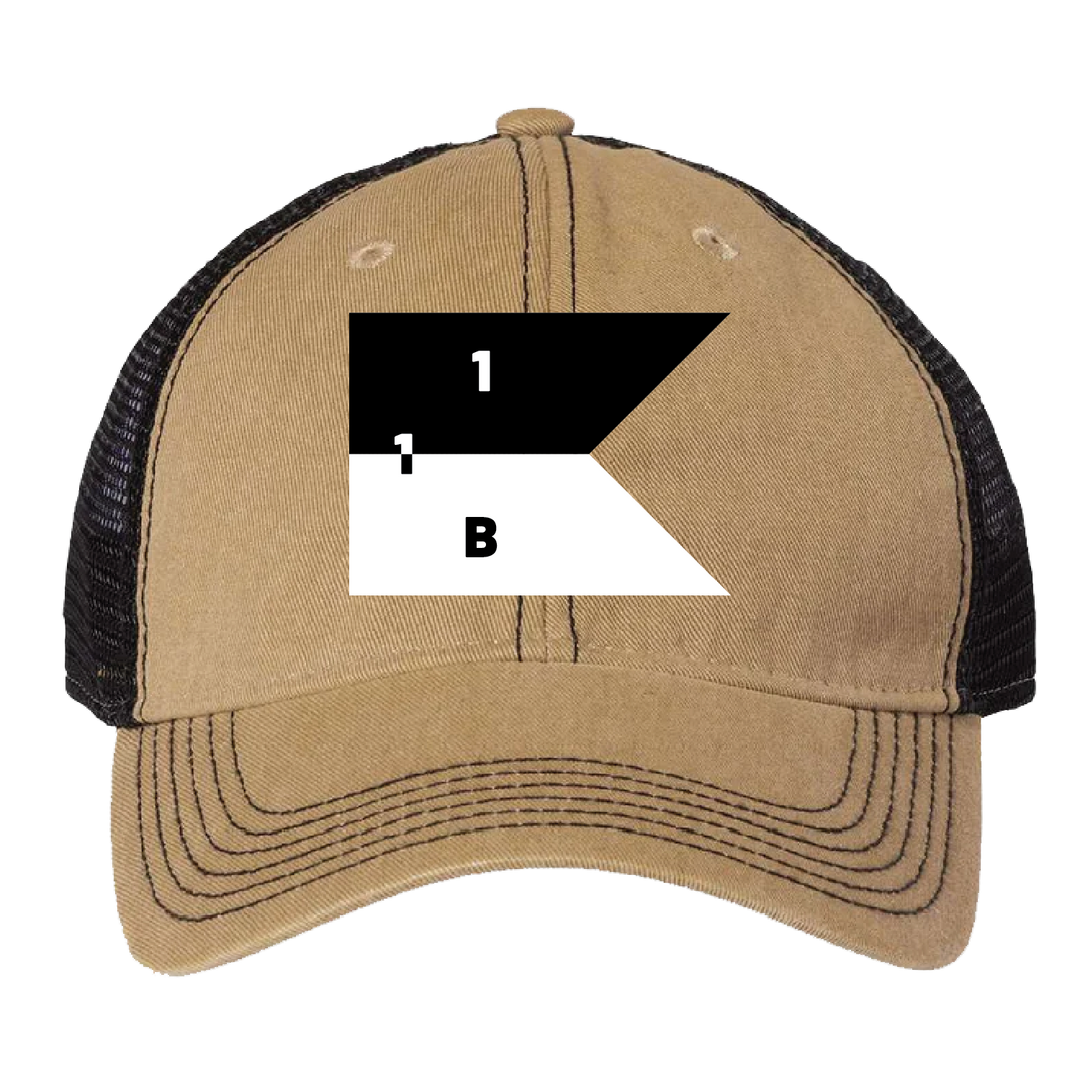 B Co, 1-1 AB "Wolfpack" Embroidered Hats