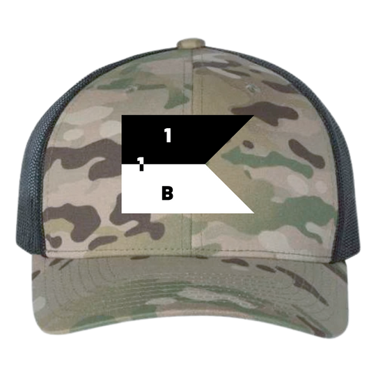 B Co, 1-1 AB "Wolfpack" Embroidered Hats