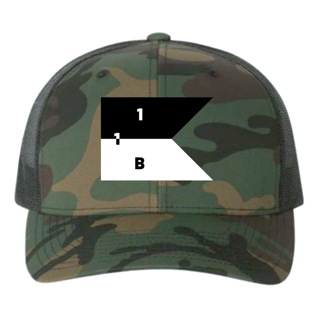 B Co, 1-1 AB "Wolfpack" Embroidered Hats