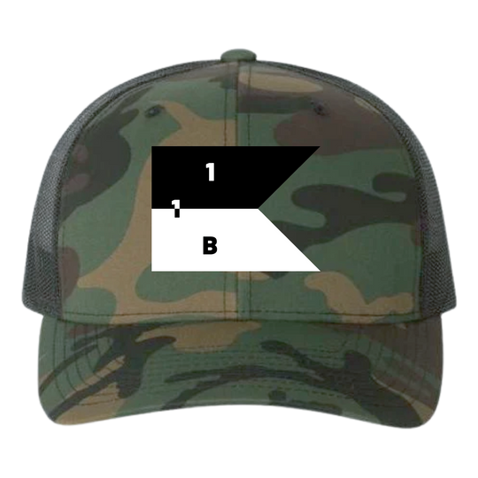 B Co, 1-1 AB "Wolfpack" Embroidered Hats