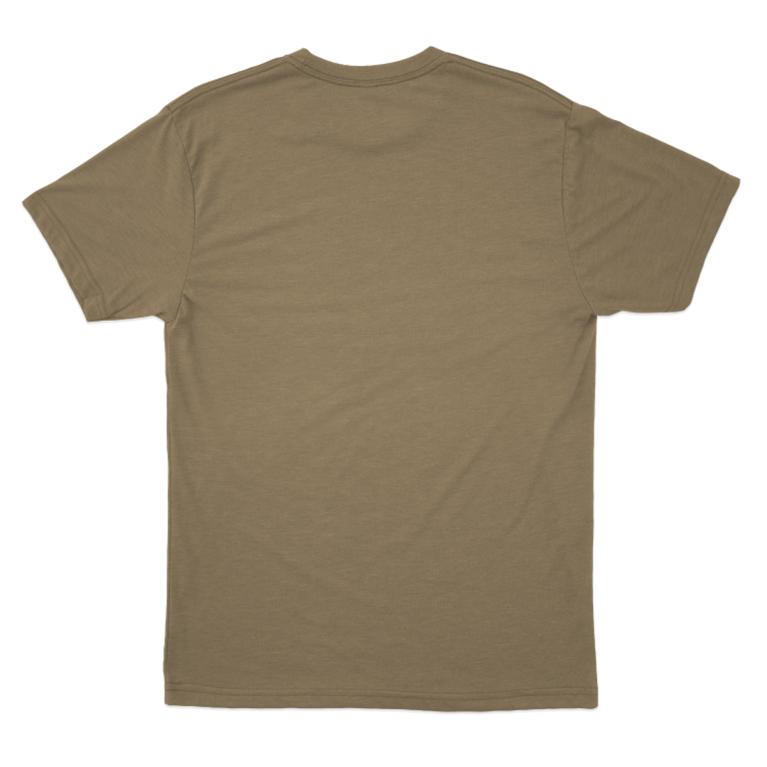 B Co, 1-230 Nickorwhit Tan T-Shirt