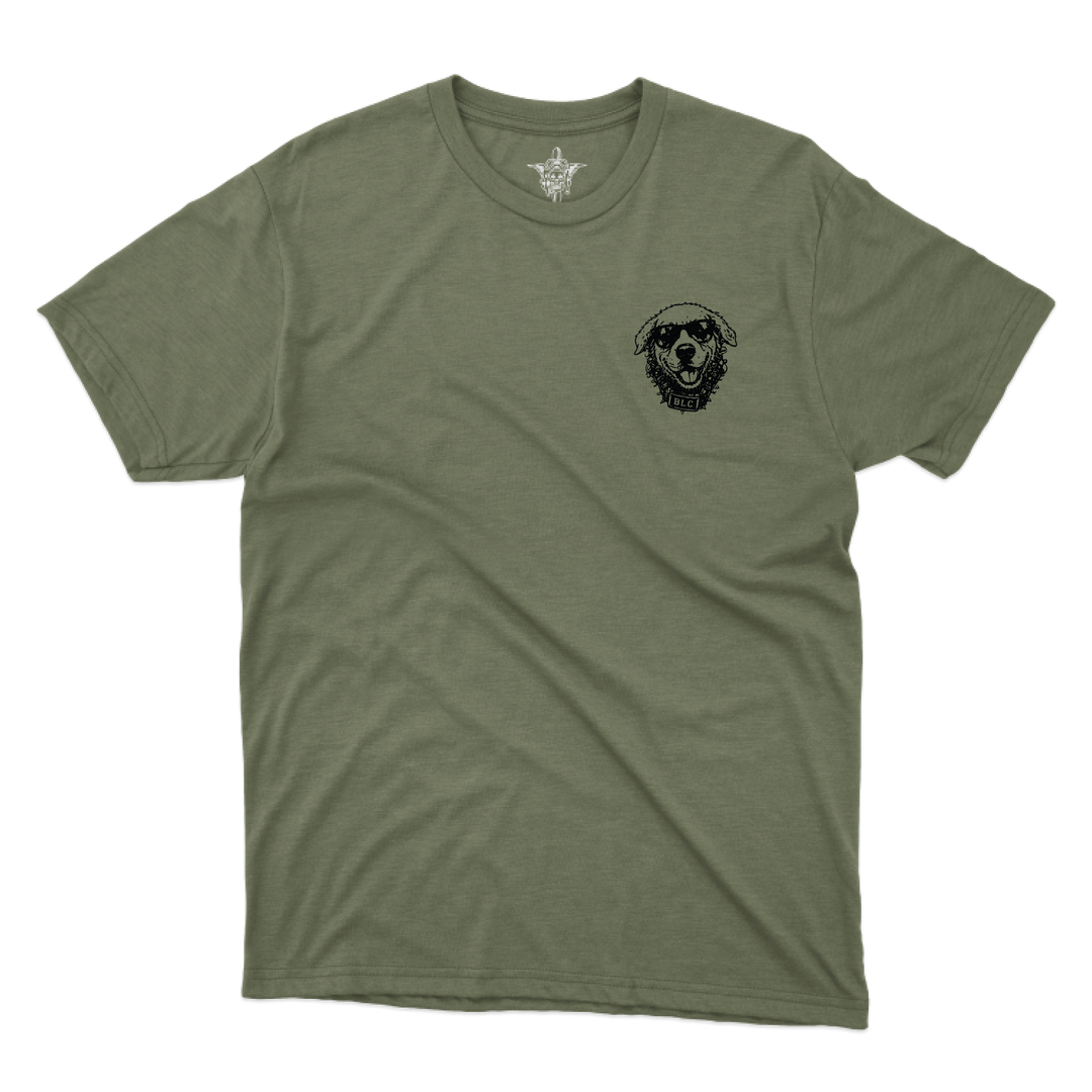 blcclass26008lc3drowningpuppies_tee_heathermilitarygreen_front.png
