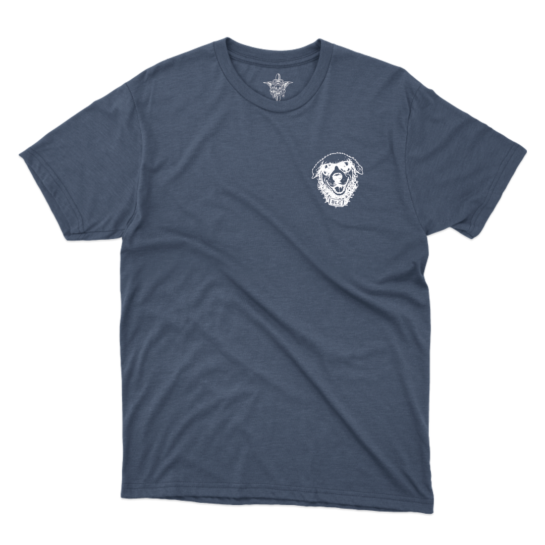 blcclass26008lc3drowningpuppies_tee_heathernavy_front.png