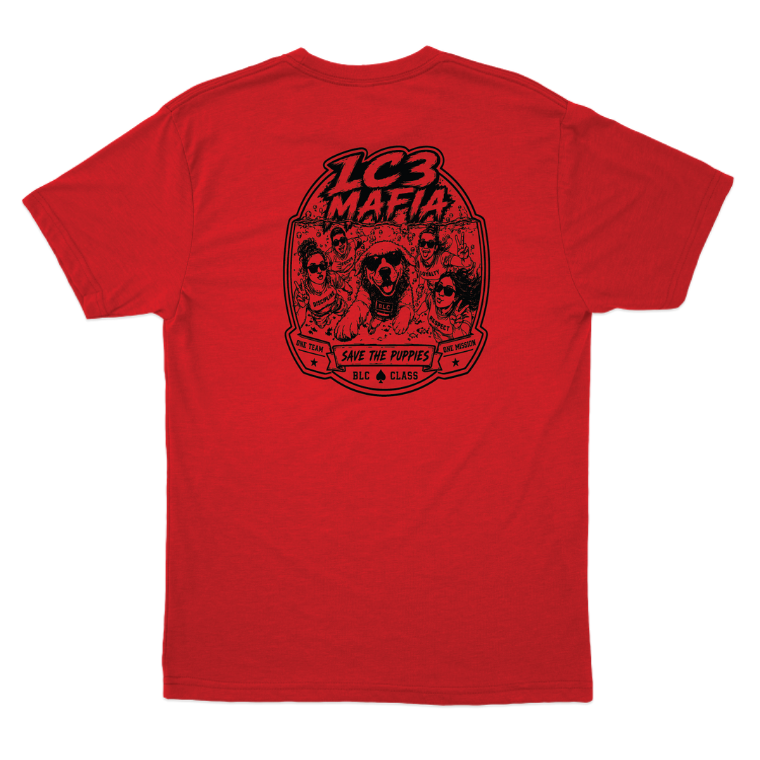 blcclass26008lc3drowningpuppies_tee_red_back.png