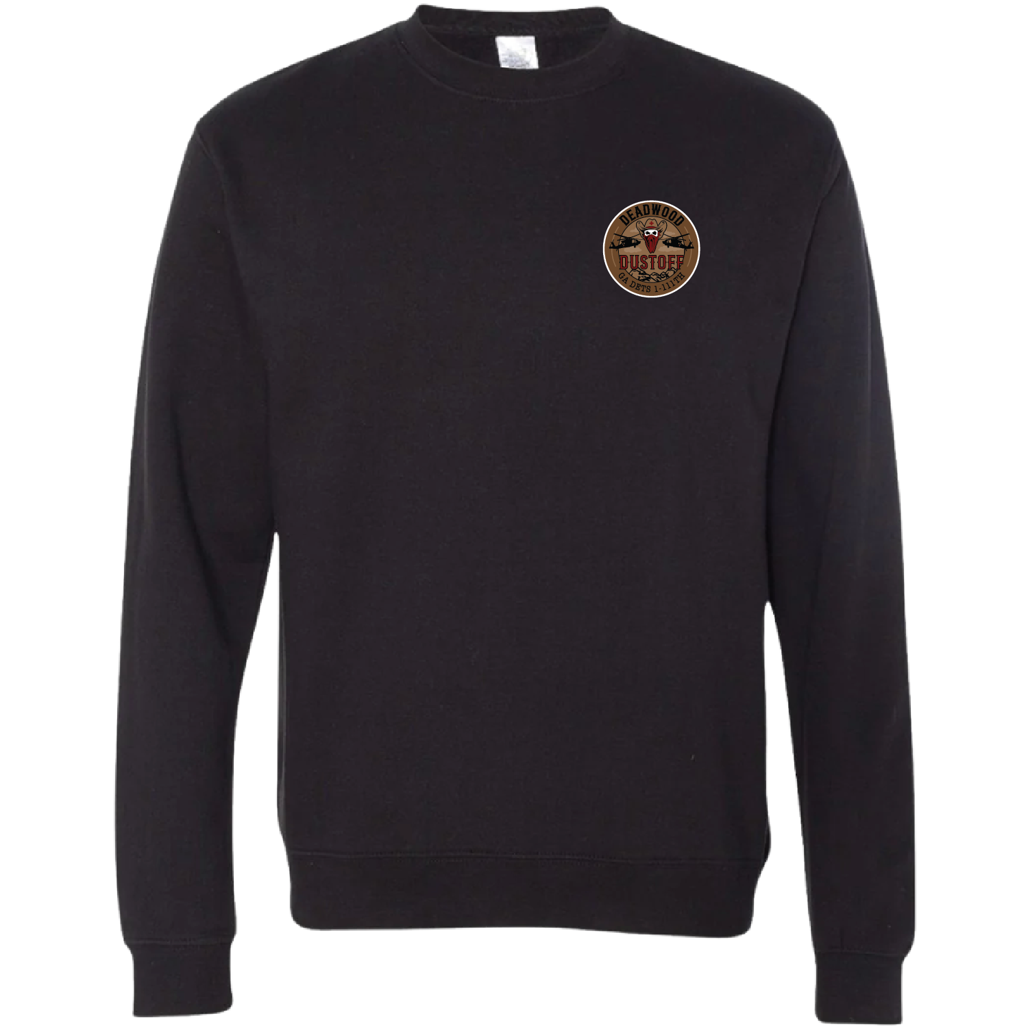 cco1-111thavndeadwood_Print Apparel Mockups_crewneck_black_front.png