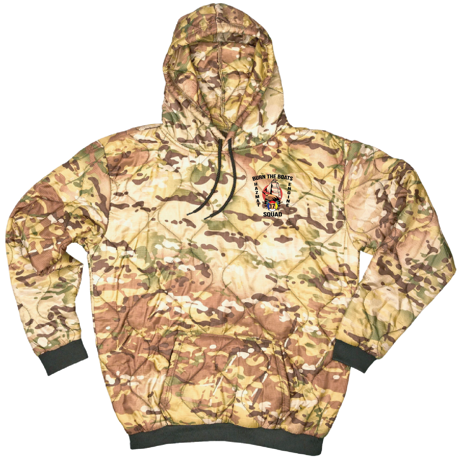 Woobie Hoodie — Cobb County Fire Station 17 Embroidery