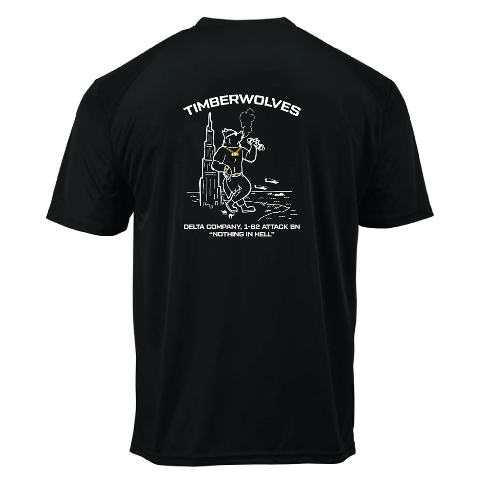 D Co, 1-82 AB "Timberwolves" 2026 Performance Tee