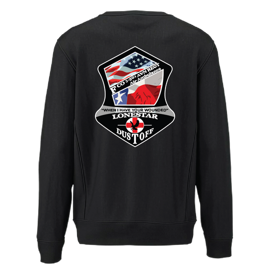 F Co, 3-501 AVN "Lonestar Dustoff" Heavyweight Crewneck Sweatshirt