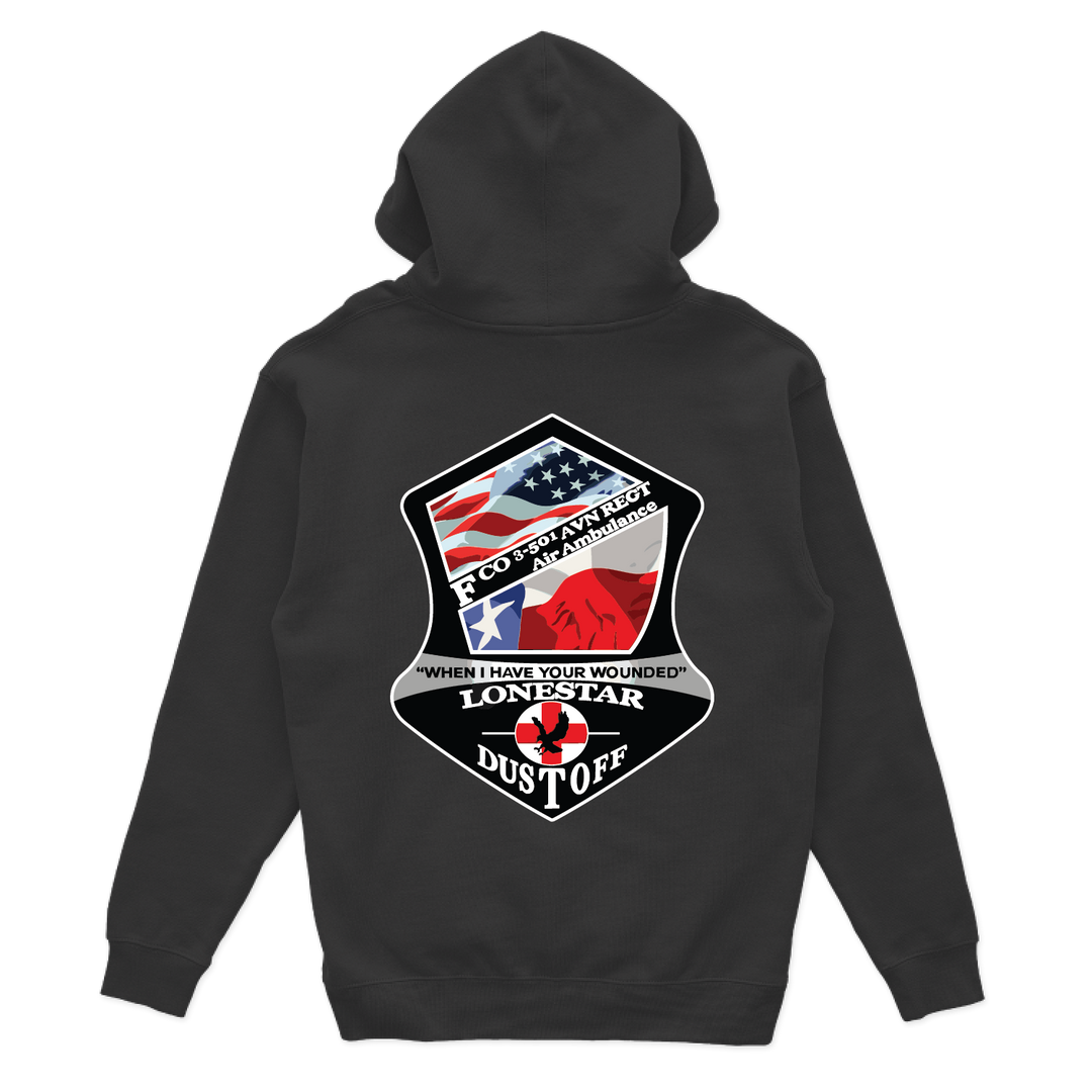 F Co, 3-501 AVN "Lonestar Dustoff" Hoodies