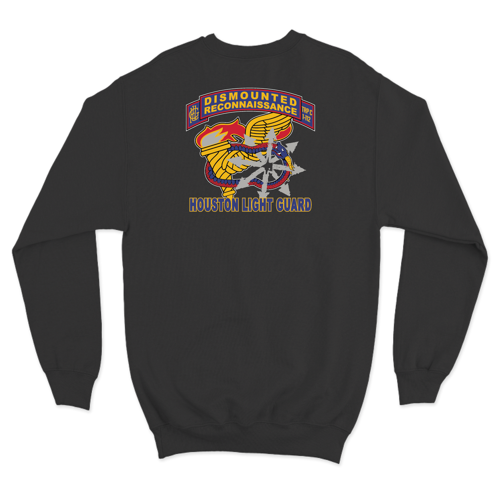 C (DRT), 1-112th CAV (RSTA) “Houston Light Guard” Crewneck Sweatshirt