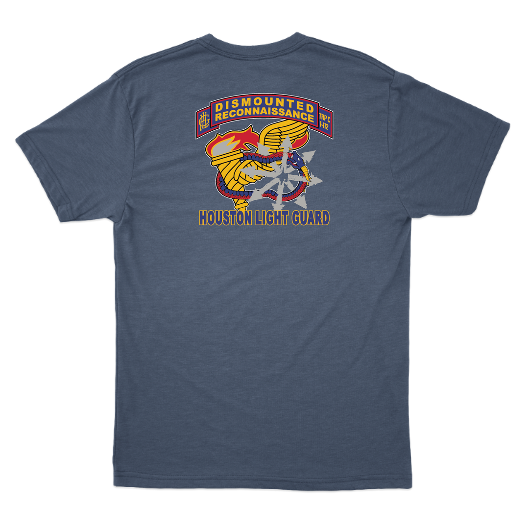 C (DRT), 1-112th CAV (RSTA) “Houston Light Guard” T-Shirts