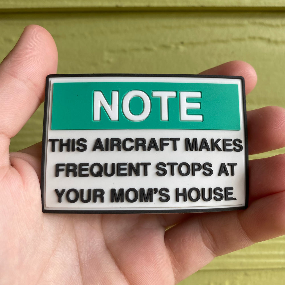 NOTE to your Mom PVC Patch