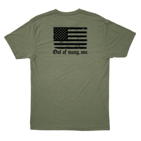 outofmany_one_tee_heathermilitarygreen_back.png