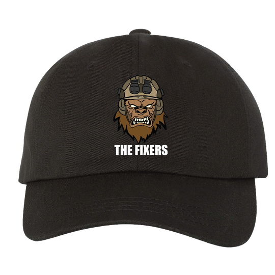 pdmeuasgeneralatomicsthefixersembroidery_Dad Hat Black.png