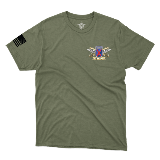 HHC, 10th CAB "Renegades" T-Shirts W/ Flag