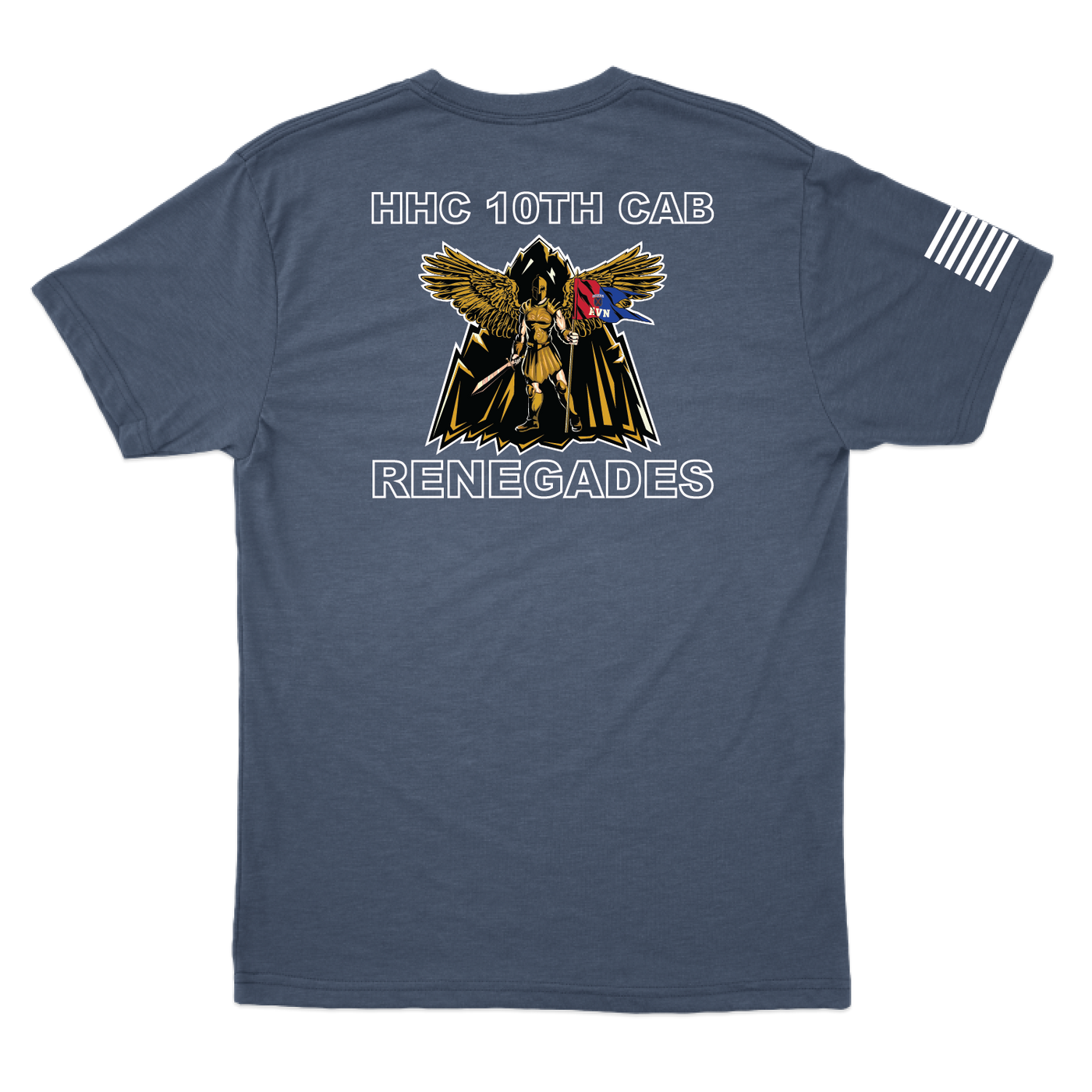 HHC, 10th CAB "Renegades" T-Shirts W/ Flag
