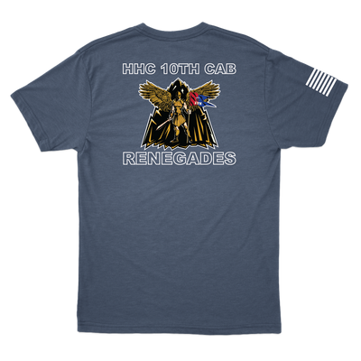 HHC, 10th CAB "Renegades" T-Shirts W/ Flag