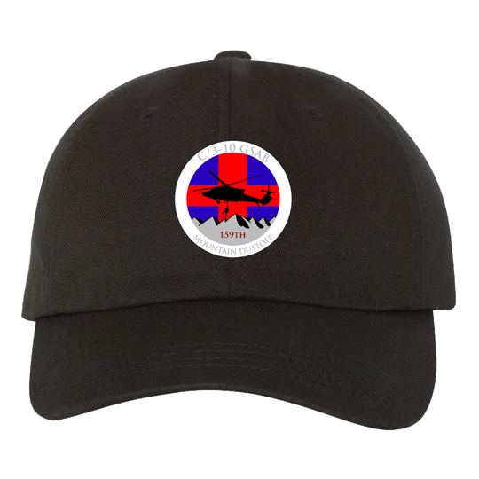 C Co, 3-10 GSAB Mountain Dustoff Embroidered Hats V2