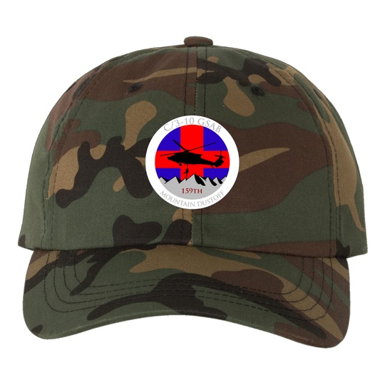 C Co, 3-10 GSAB Mountain Dustoff Embroidered Hats V2