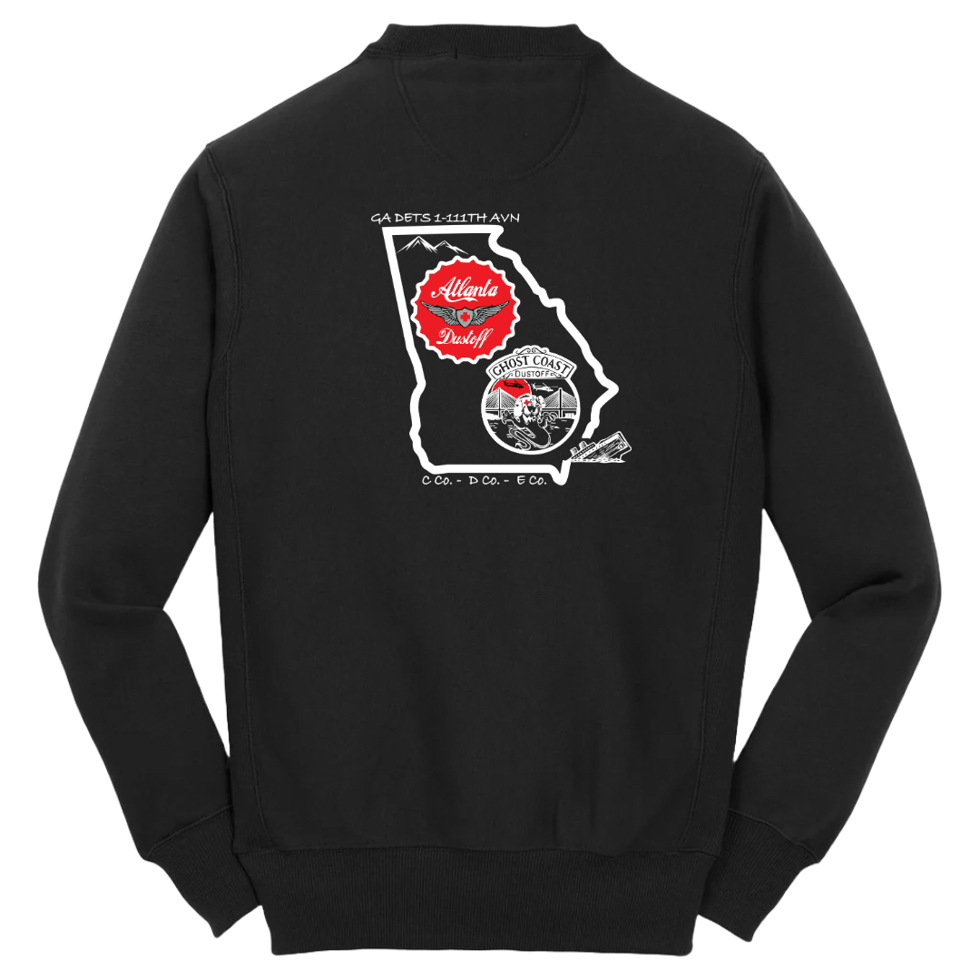 Det 1, C Co, 1-111 GA Dustoff Heavyweight Crewneck Sweatshirt