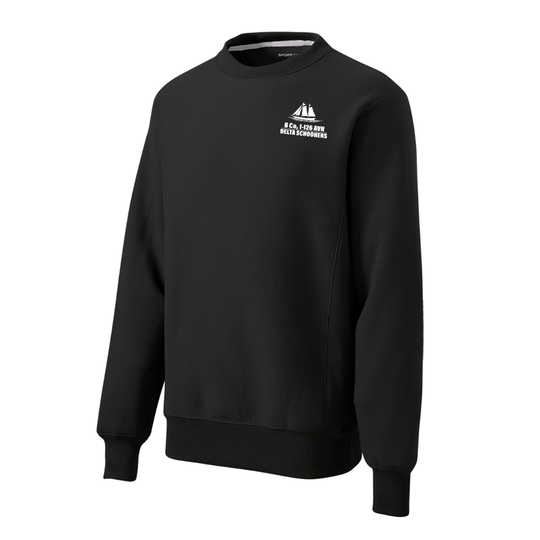 B Co, 1-126 AVN "Delta Schooners" Subdued Heavyweight Crewneck Sweatshirt