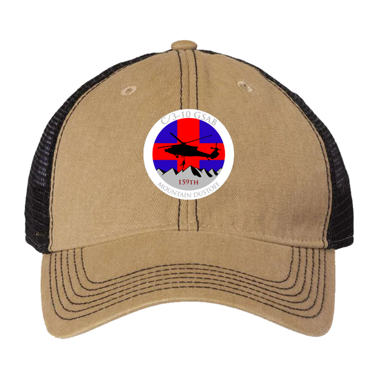 C Co, 3-10 GSAB Mountain Dustoff Embroidered Hats V2