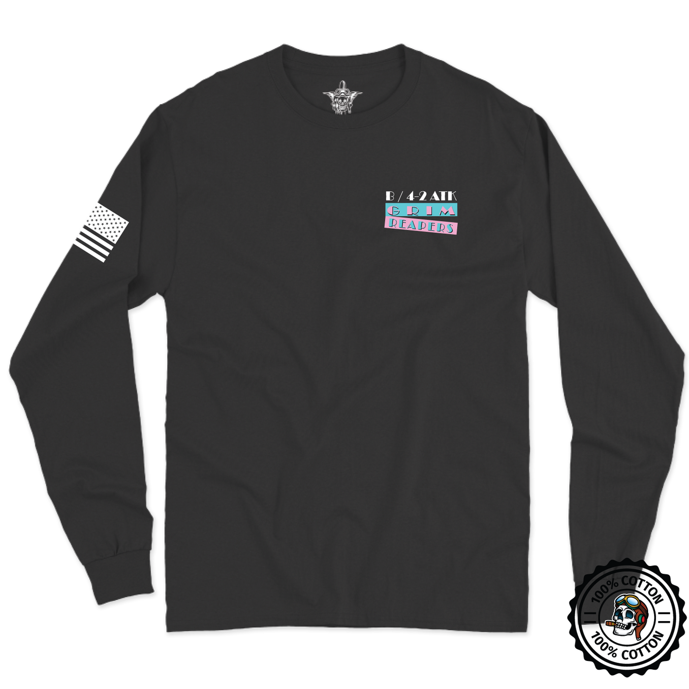 B 4-2 Grim Reapers VICE Long Sleeve T-Shirt