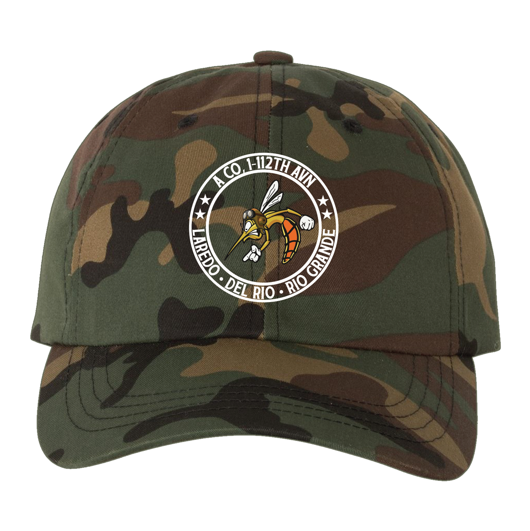 A Co, 1-112th AVN Embroidered Hats