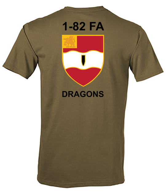 1-82 FA Dragons Tan 499 T-Shirt