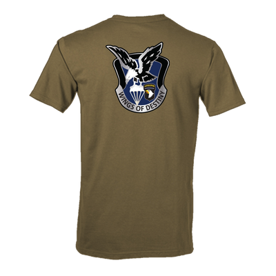 101 CAB "Wings of Destiny" Flight Approved T-Shirt