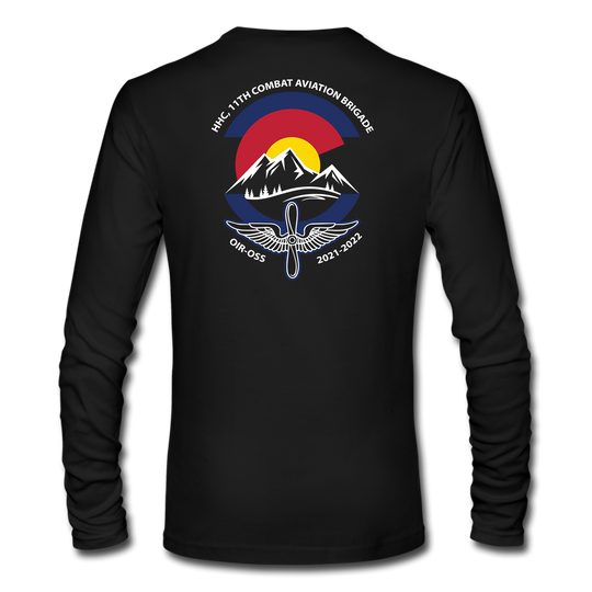 HHC, 11 ECAB War Eagles Long Sleeve T-Shirt