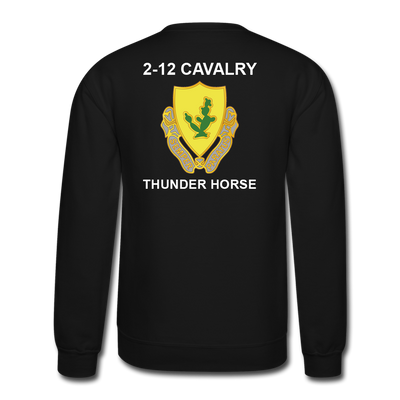 2-12 Cavalry Thunder Horse Crewneck Sweatshirt