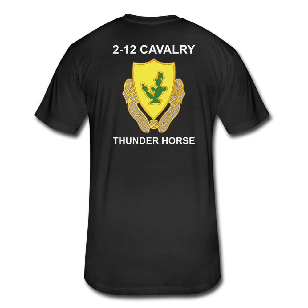 2-12 Cavalry Thunder Horse T-Shirt